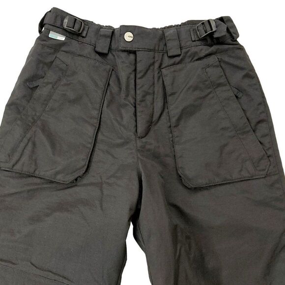 Columbia Ski Snowboard Convert Pants Youth 10/12 Black Winter Insulated Outdoor - Picture 2 of 11